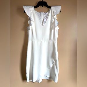 Women’s Short White Dress Size Medium- NWT- $50